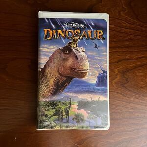 DINOSAUR VHS Walt Disney LIVE-ACTION Computer animated DINOSAUR'S